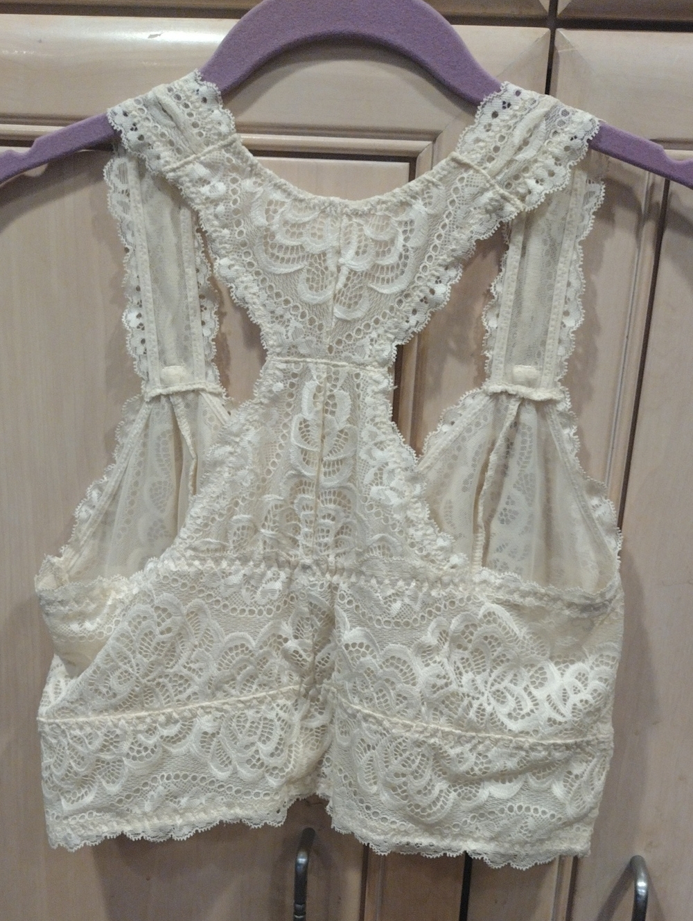 Torrid Ivory Lace Bralette - Picture 4 of 5